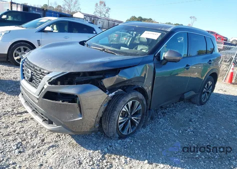 2021 Nissan Rogue Sv Fwd z USA, uszkodzony, nr VIN 5N1AT3BA5MC822912